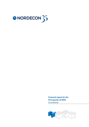 Thumbnail Nordecon AS Quarterly Report 2024-q1