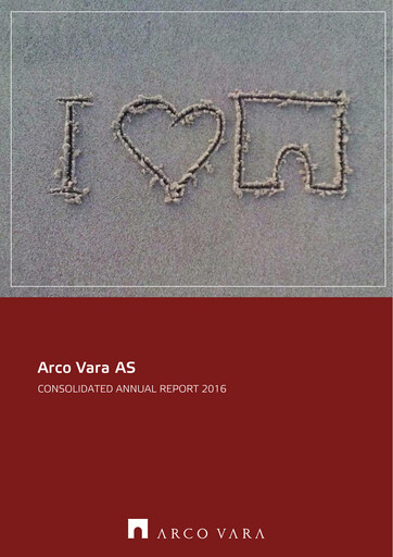 Thumbnail Arco Vara AS Annual Report 2016