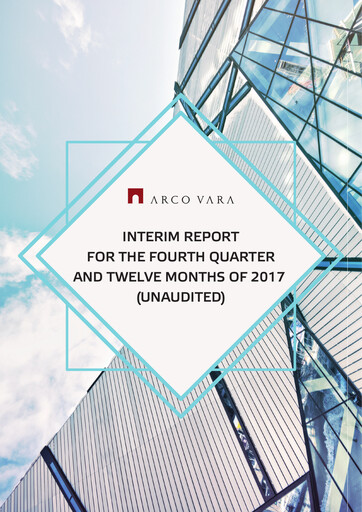 Miniature Arco Vara AS Rapport trimestriel 2017-q4