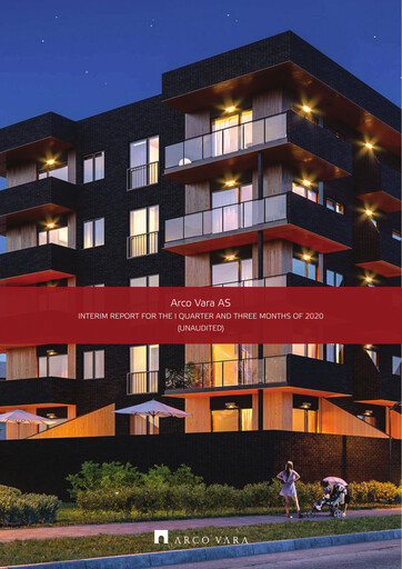 Miniature Arco Vara AS Rapport trimestriel 2020-q1