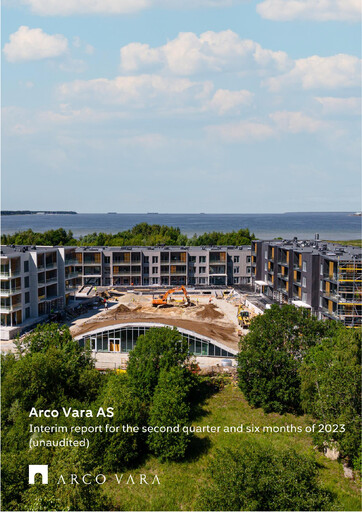Miniature Arco Vara AS Rapport trimestriel 2023-q2