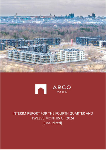 Miniature Arco Vara AS Rapport trimestriel 2024-q4