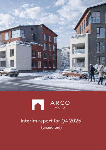 Miniature Arco Vara AS Rapport trimestriel 2025-q4