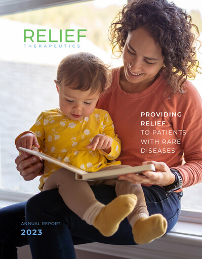 Thumbnail Relief Therapeutics Annual Report 2023