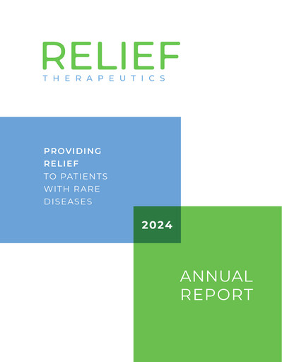 Thumbnail Relief Therapeutics Annual Report 2024