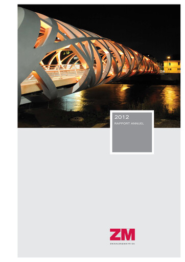 Thumbnail Zwahlen & Mayr SA Annual Report 2012