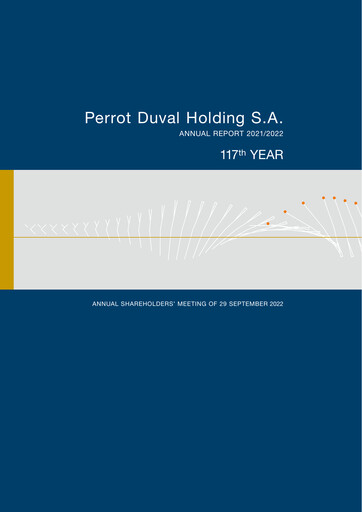 Thumbnail Perrot Duval Annual Report 2021-2022
