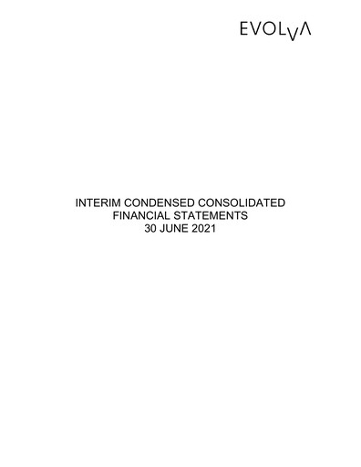 Thumbnail Evolva Holding SA Financial Statement 2021-h1