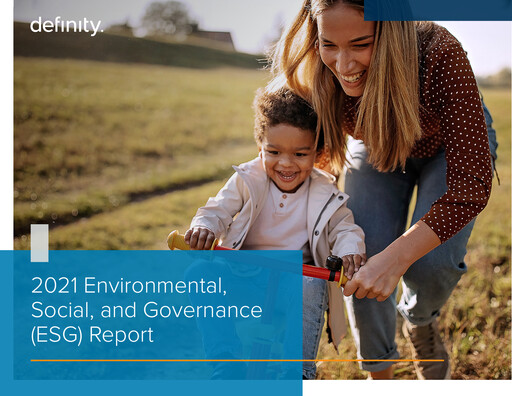 Thumbnail Definity Financial ESG Report 2021