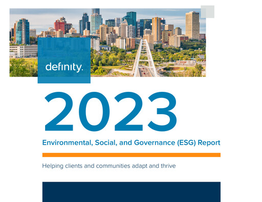 Thumbnail Definity Financial ESG Report 2023