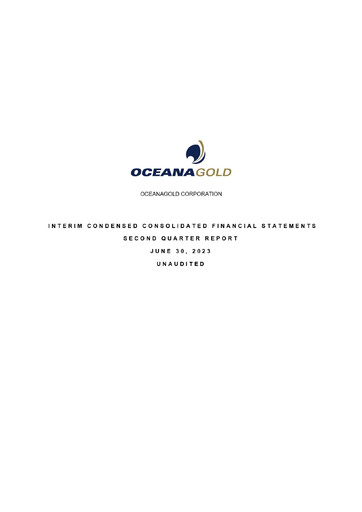Thumbnail OceanaGold Financial Statement 2023-q2
