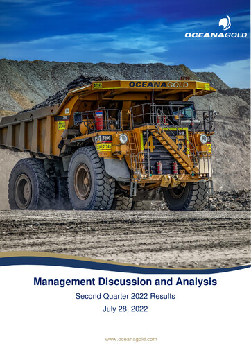 Thumbnail OceanaGold Quarterly Report 2022-q2