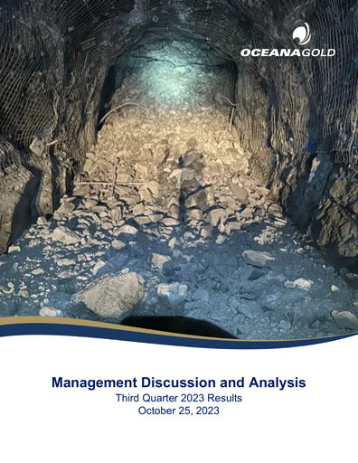 Thumbnail OceanaGold Quarterly Report 2023-q3