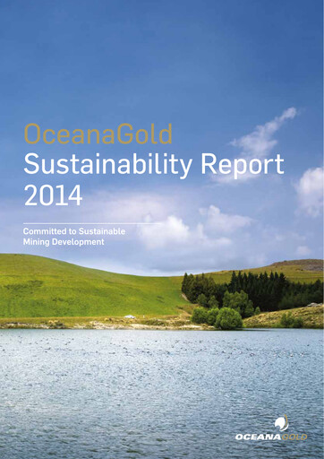 Thumbnail OceanaGold Sustainability Report 2013
