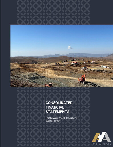 Miniature Aya Gold & Silver Bilan financier 2022