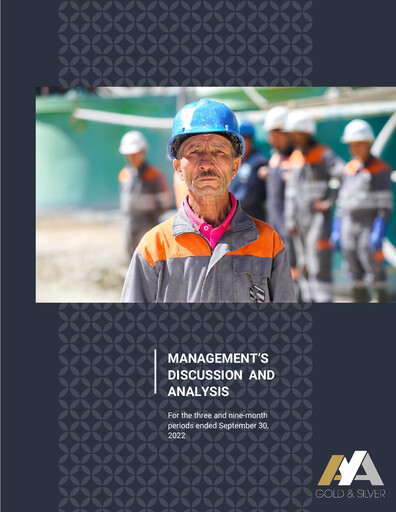 Thumbnail Aya Gold & Silver Quarterly Report 2022-q3