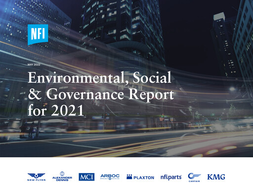Thumbnail NFI Group ESG Report 2021