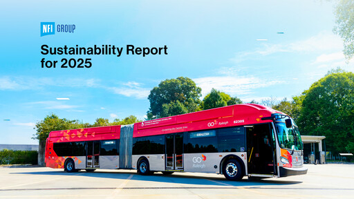 Thumbnail NFI Group Sustainability Report 2025