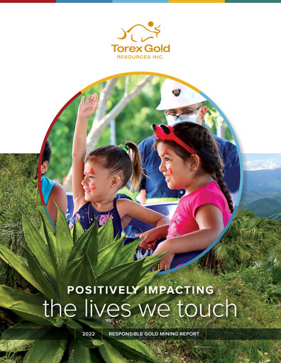 Thumbnail Torex Gold Resources ESG Report 2022