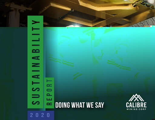 Thumbnail Calibre Mining ESG Report 2020
