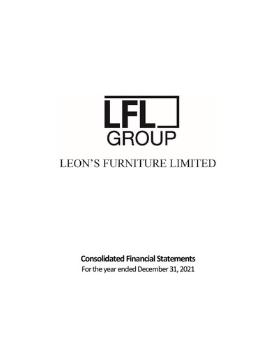 Miniature Leon's Furniture Bilan financier 2021