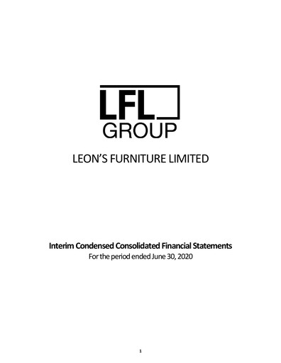 Vorschaubild Leon's Furniture Quartalsbericht 2020-q2