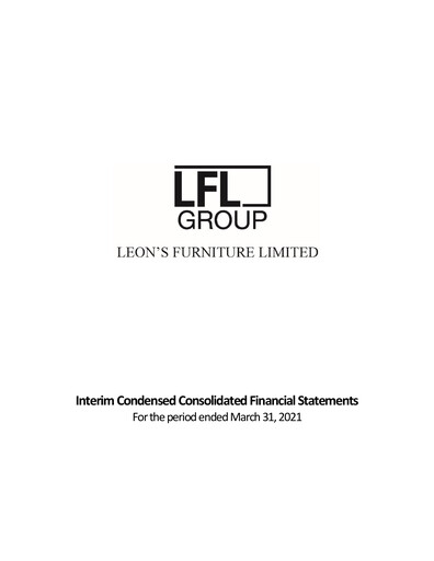 Vorschaubild Leon's Furniture Quartalsbericht 2021-q1