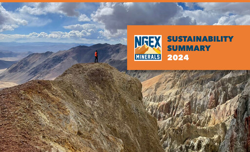 Thumbnail NGEx Minerals Sustainability Report 2024