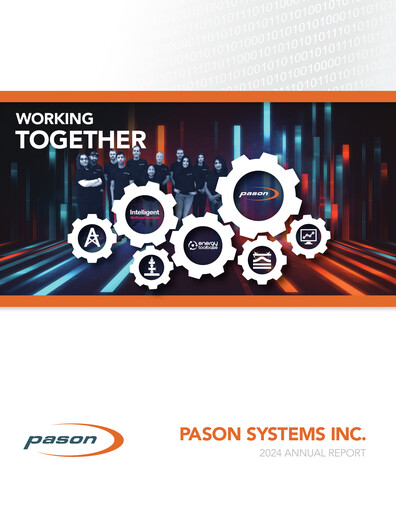 Thumbnail Pason Systems Annual Report 2024