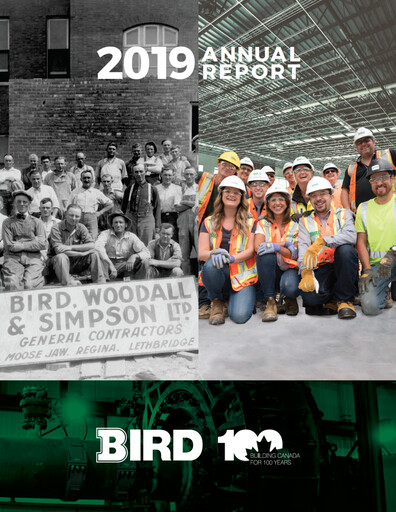 Thumbnail Bird Construction Annual Report 2019
