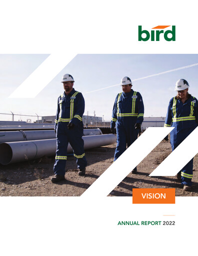Thumbnail Bird Construction Annual Report 2022