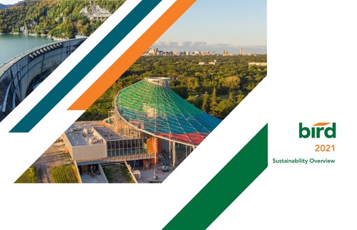 Thumbnail Bird Construction Sustainability Report 2021