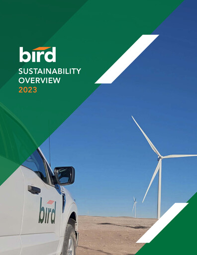 Thumbnail Bird Construction Sustainability Report 2023