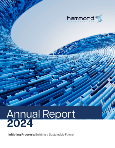 Thumbnail Hammond Power Solutions Annual Report 2024