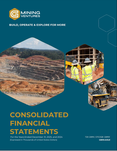 Vorschaubild G Mining Ventures Finanzmitteilung 2025