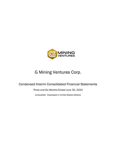 Vorschaubild G Mining Ventures Quartalsbericht 2024-q2