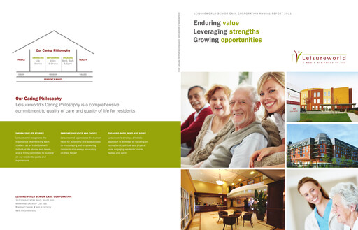 Thumbnail Sienna Senior Living Annual Report 2011