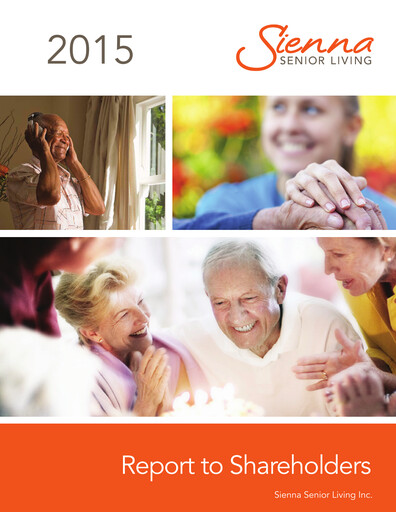 Thumbnail Sienna Senior Living Quarterly Report 2015-q4