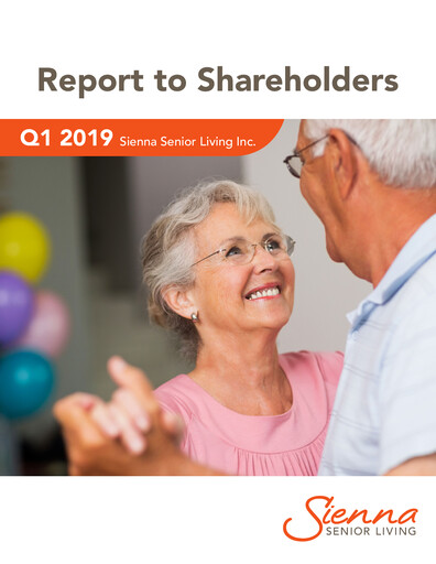 Thumbnail Sienna Senior Living Quarterly Report 2019-q1