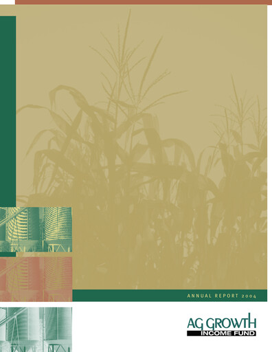 Thumbnail Ag Growth International Annual Report 2004