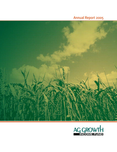 Thumbnail Ag Growth International Annual Report 2005