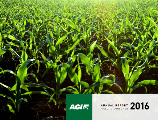 Thumbnail Ag Growth International Annual Report 2016