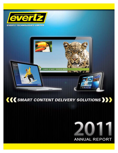 Thumbnail Evertz Technologies Annual Report 2011