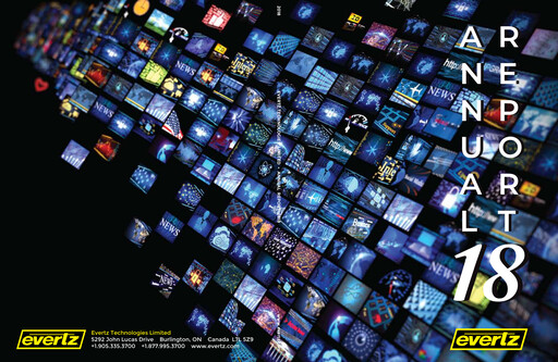 Thumbnail Evertz Technologies Annual Report 2018