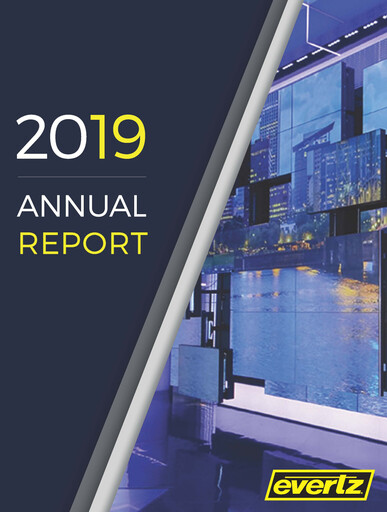 Thumbnail Evertz Technologies Annual Report 2019