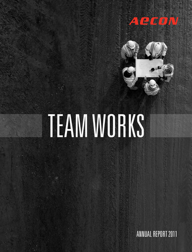 Thumbnail Aecon Group Annual Report 2011