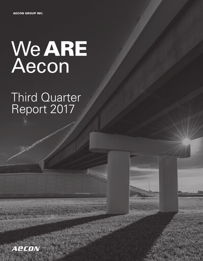 Thumbnail Aecon Group Quarterly Report 2017-q3