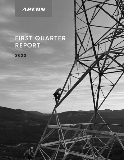 Thumbnail Aecon Group Quarterly Report 2023-q1