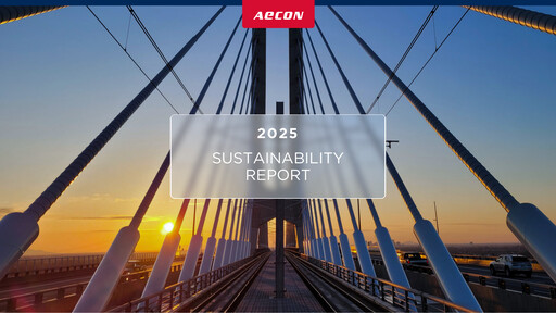 Thumbnail Aecon Group Sustainability Report 2025