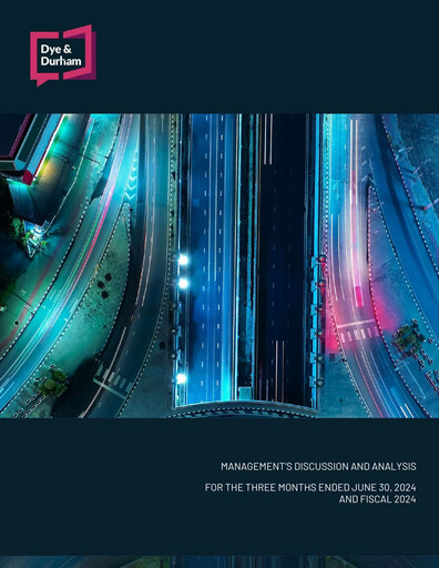 Thumbnail Dye & Durham Quarterly Report 2024-q4